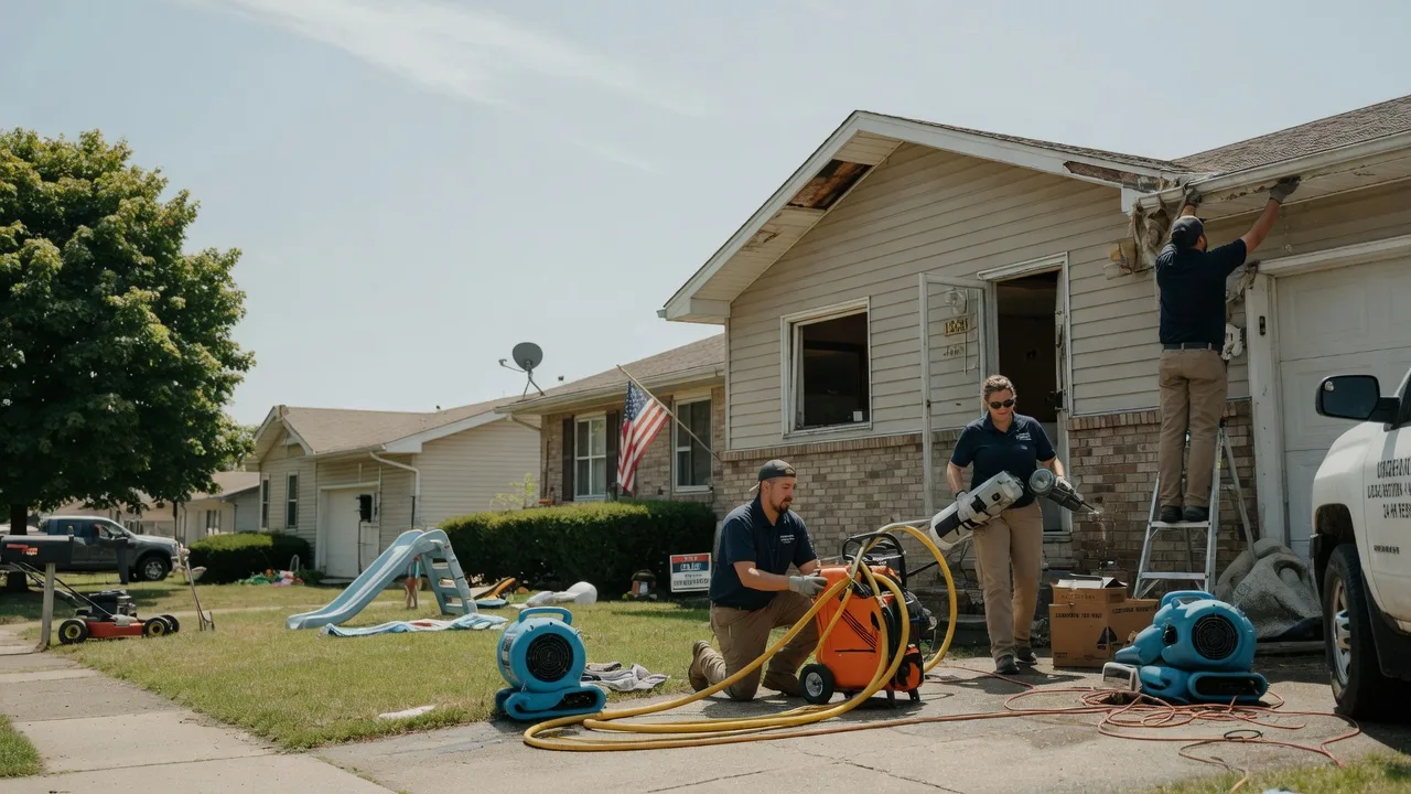 Water Damage Restoration in Hartstown, PA near me
